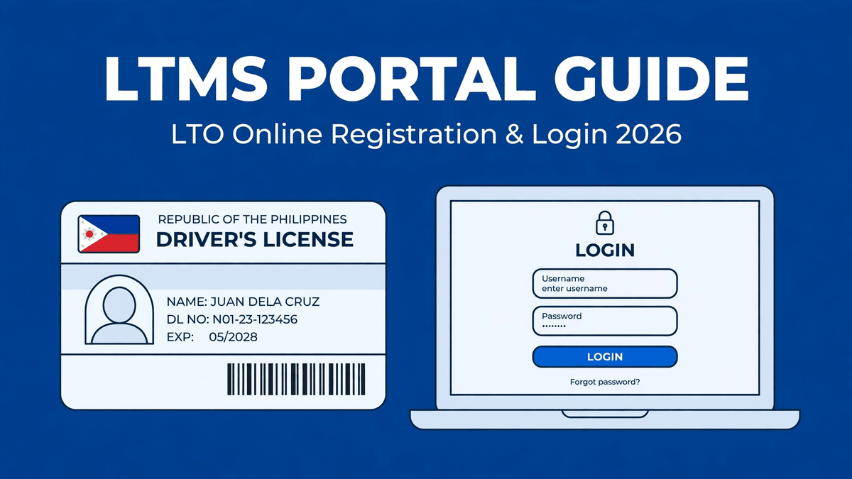 LTMS Portal – LTO Online Registration & Login Guide 2026 Hero Image