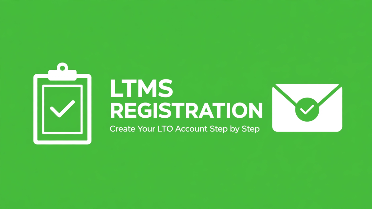 LTMS Registration Guide: Create Your LTO Portal Account Step by Step